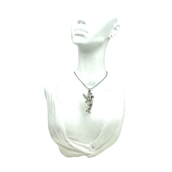 Tinkerbell Fairy Pendant Necklace - Picture 12 of 14